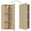 vidaXL 5-tlg. TV-Schrank-Set Sonoma-Eiche Holzwerkstoff