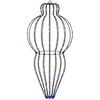 vidaXL Weihnachts-Finial-Licht 320 LEDs Mehrfarbig