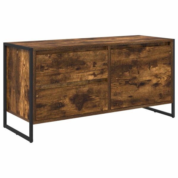 vidaXL TV-Schr&auml;nk Raucharbe 100 x 36 x 49.5 cm Holzwerkstoff