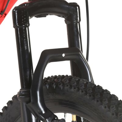 vidaXL Mountainbike 21 Gang 27,5 Zoll Rad 50 cm Rot