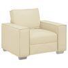 vidaXL Sofa Creme 99 x 80 x 84 cm Stoff