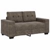 vidaXL | Sofa | 2 pcs Dunkelgrau 221 x 78 x 80 cm Kunstleder