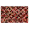 vidaXL Teppichl&auml;ufer MARSA Mehrfarbig 80 x 100 cm Polyester und PVC