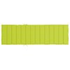 vidaXL Sonnenliegen-Auflage Hellgrün 200x60x3 cm Oxford-Gewebe