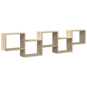 vidaXL W&uuml;rfelregal 5 F&auml;cher Sonoma-Eiche Holzwerkstoff