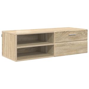 vidaXL Holzschrank Sonoma-Eiche 100,5 x 39 x 30 cm Holzwerkstoff
