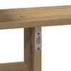 vidaXL Wandregale 2 Stk. Artisan-Eiche 38x12x38 cm Holzwerkstoff