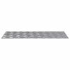 vidaXL Treppe Tritt Rechtwinklig 4 pcs Silber 90 x 40 cm Aluminium