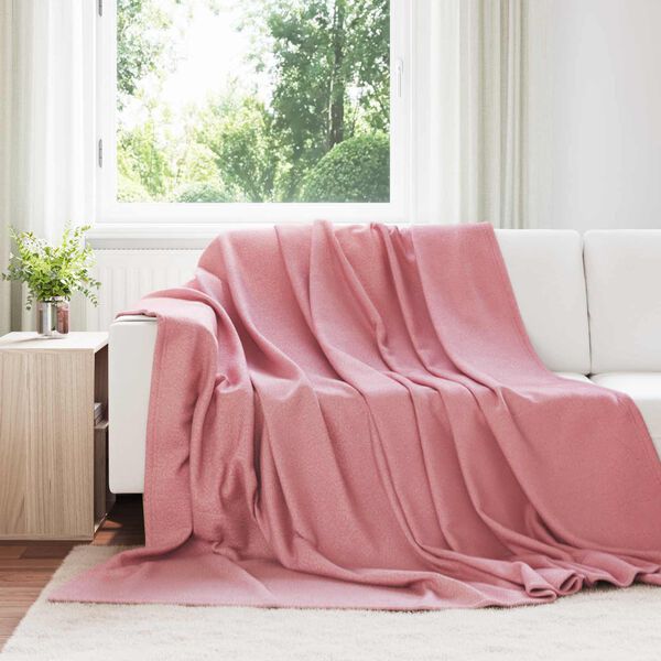 vidaXL Wohndecken 6 pcs Rosa 270 x 240 cm Fleece