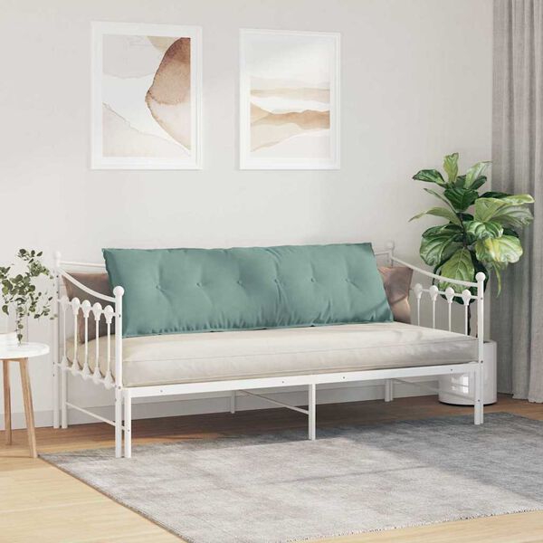 vidaXL R&uuml;ckenkissen Meergr&uuml;n 160 x 50 cm Cordstoff