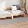vidaXL Bereichsteppiche HUARTE Creme und Taupe 200 x 80 cm Polyester