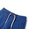 Kindershorts mit Kordelzug Dunkelblau Melange 92