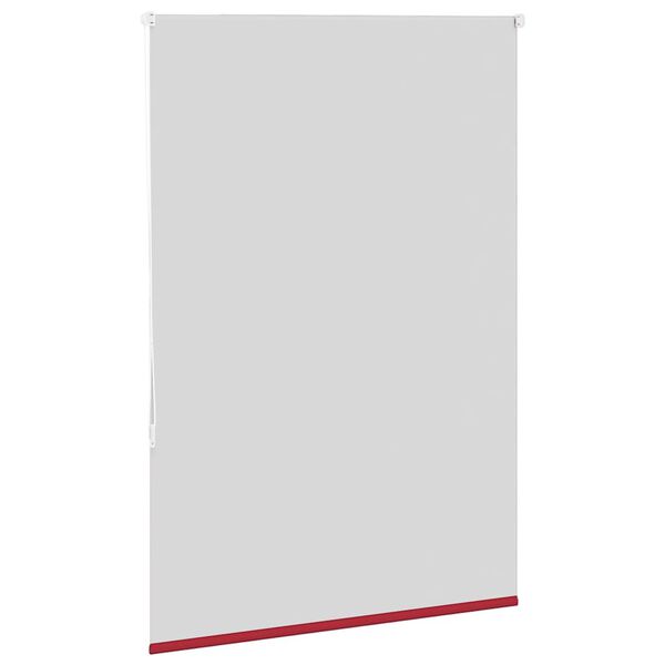 vidaXL Verdunkelungsrollo Rot 105x130cm Stoffbreite 100,7cm Polyester