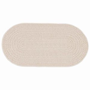 vidaXL Teppich ZIZUR Creme 150 x 80 cm Polypropylen