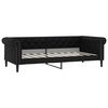vidaXL Tagesbett Schwarz 90x190 cm Kunstleder