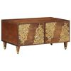 vidaXL Couchtisch Honigbraun 80 x 50 x 40 cm Massivholz Mango