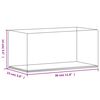 vidaXL Vitrine Transparent 30x15x14 cm Acryl