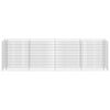 vidaXL Gabionen-Hochbeet Verzinkter Stahl 360×50×100 cm