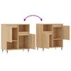vidaXL Sideboard Sonoma-Eiche 60x35x70 cm Holzwerkstoff