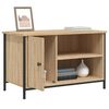 vidaXL TV-Schrank Sonoma-Eiche 80x40x50 cm Holzwerkstoff