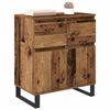vidaXL Sideboard Altholz 60 x 35 x 70 cm Verbundholz und Eisen