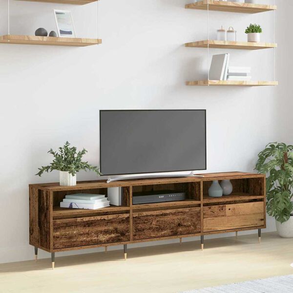 vidaXL TV-Schr&auml;nk Altholz 150 x 30 x 45 cm Holzwerkstoff