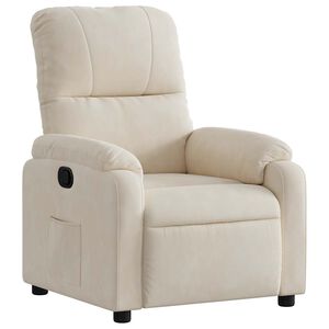 vidaXL Relaxsessel Beige Mikrofasergewebe