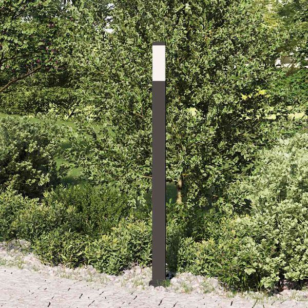 vidaXL Pollerleuchte 110 cm Schwarz IP44