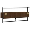 vidaXL TV-Wandschrank Braun Eiche 100,5x30x51 cm Holzwerkstoff