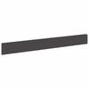 vidaXL Rasenkante 20 stk. 100 x 12 cm Stahl Schwarz