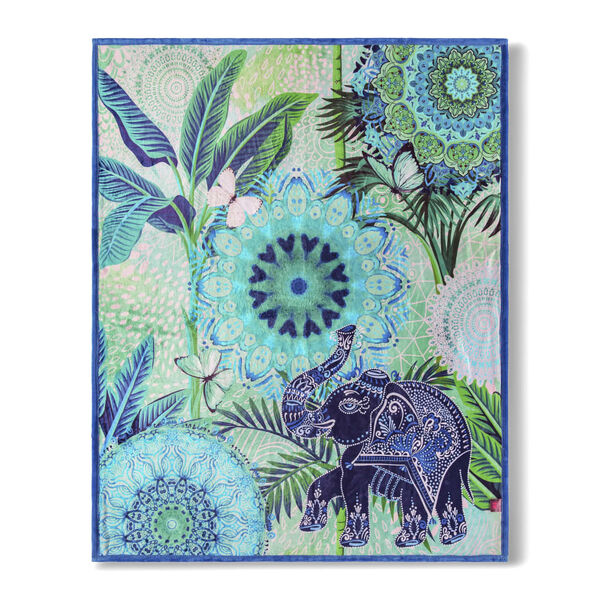 HIP Decke ISARA 130x160cm Blau