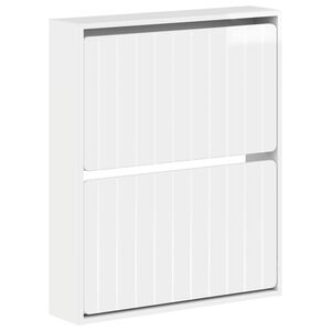 vidaXL Wandmontierter Schuhschrank ZWOLLE 71 x 17 x 86 cm