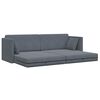 vidaXL Boden-Sofa-Bett Dunkelgrau 213 x 70 x 77 cm Samt