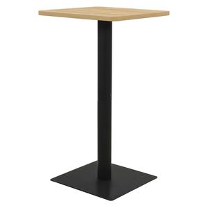 vidaXL Bistrotisch Eichefarben 50x50x107 cm
