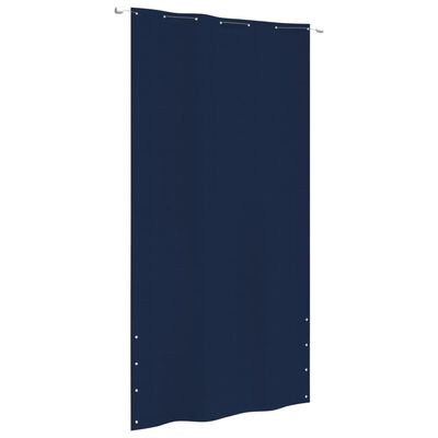 vidaXL Balkon-Sichtschutz Blau 140x240 cm Oxford-Gewebe