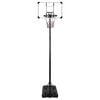 vidaXL Basketballständer Transparent 280-350 cm Polycarbonat