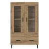 vidaXL Highboard Artisan-Eiche 69,5 x 31 x 115 cm Holzwerkstoff