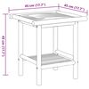 vidaXL Couchtisch 45x45x45 cm Bambus