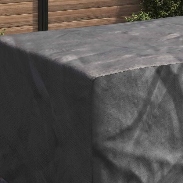 vidaXL M&ouml;belbezug Uni Schwarz 270 x 110 x 70 cm 210D