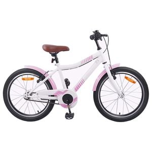 vidaXL Kinderfahrrad 24 Zoll f&uuml;r 8-12 Jahre alt Hellrosa