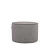 LABEL51 Pouf Tibo 55x55x40 cm Dunkelgrau Ribcord