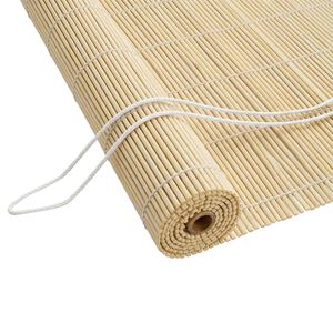 vidaXL Rollo Natur 130 x 160 cm Bambus