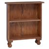 vidaXL Regale mit Regal Braun 47 x 16 x 55 cm Massives Mahagoni Holz