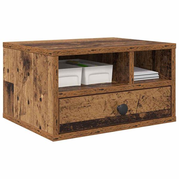 vidaXL Druckerst&auml;nder Altholz 40 x 32 x 24 cm Holzwerkstoff