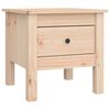 vidaXL Beistelltisch 40x40x39 cm Massivholz Kiefer