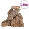 vidaXL Drachensteine 25 kg Mehrfarbig 10-30 cm