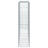 vidaXL Gabione mit Deckel 200x50x200 cm Verzinktes Eisen
