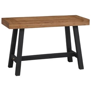 vidaXL Bank 110 cm Massivholz Teak