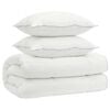 vidaXL Bettdecke und Kissen Set 3 stk. 155x220 cm 4 Jahreszeiten Wolle