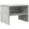 vidaXL Nachttisch Betongrau 40x30x30 cm Holzwerkstoff